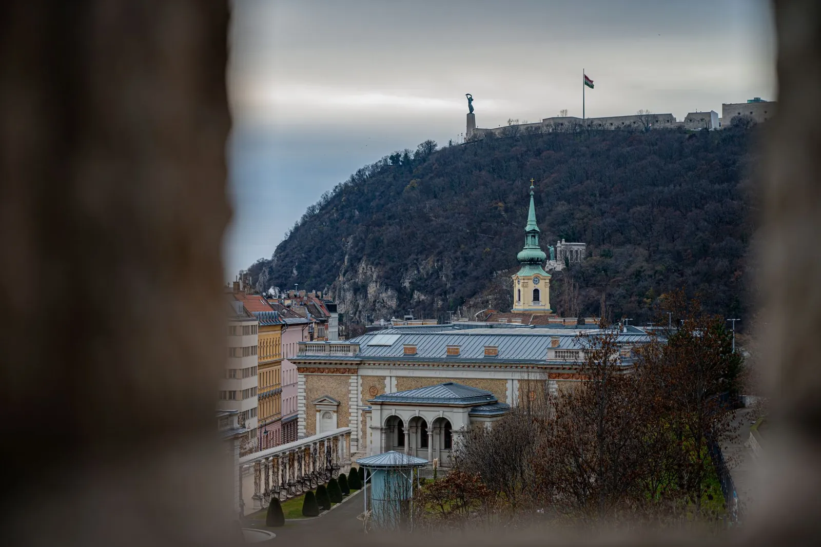 The peaceful Buda Castle hill above the Danube