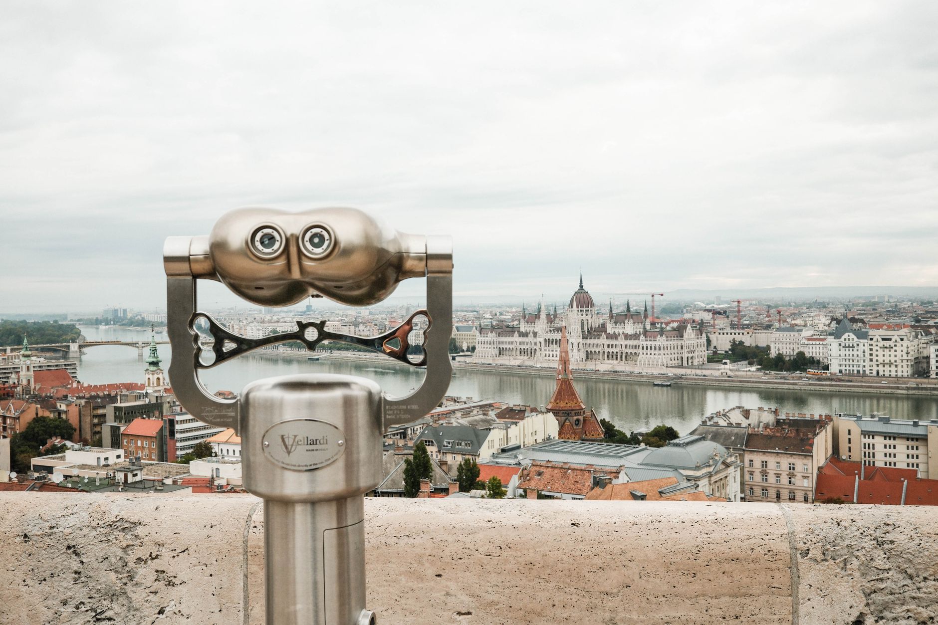 Buda Castle and the riverside in Budapest