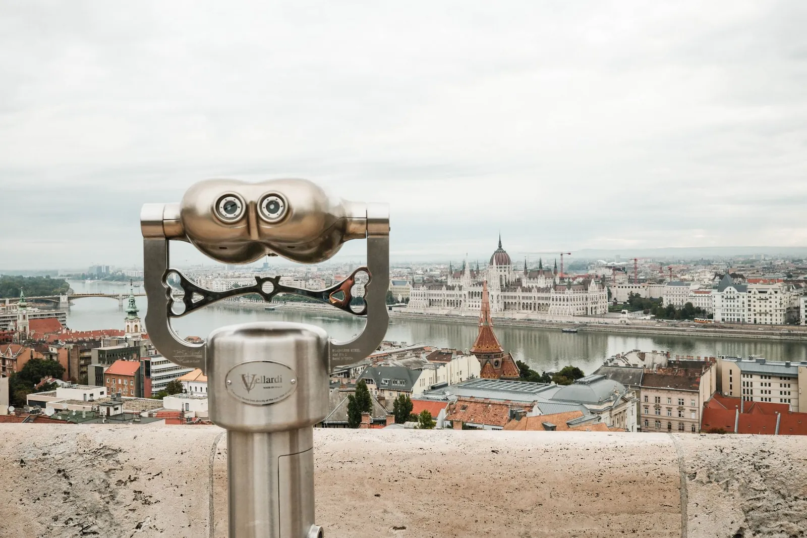 Buda Castle and the riverside in Budapest