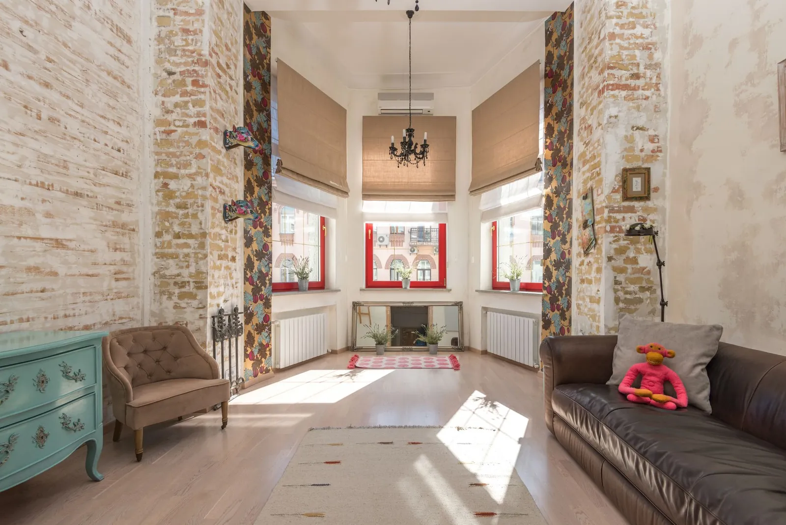 A tastefully decorated Budapest apartment